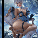 OlchaS 2B Kaine Outfit (Nier:Automata) SFW & NSFW preview