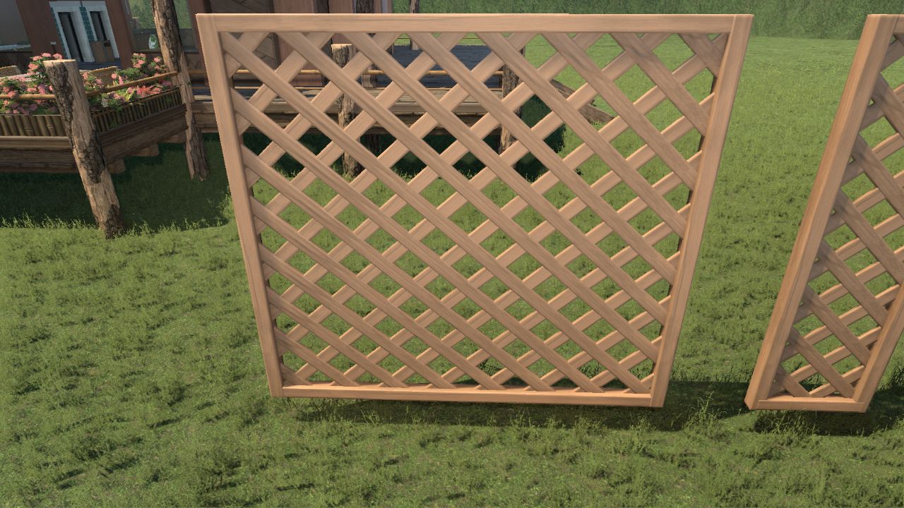 Lattice wall