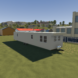 8x45 1950s mobile home (unfurnished)