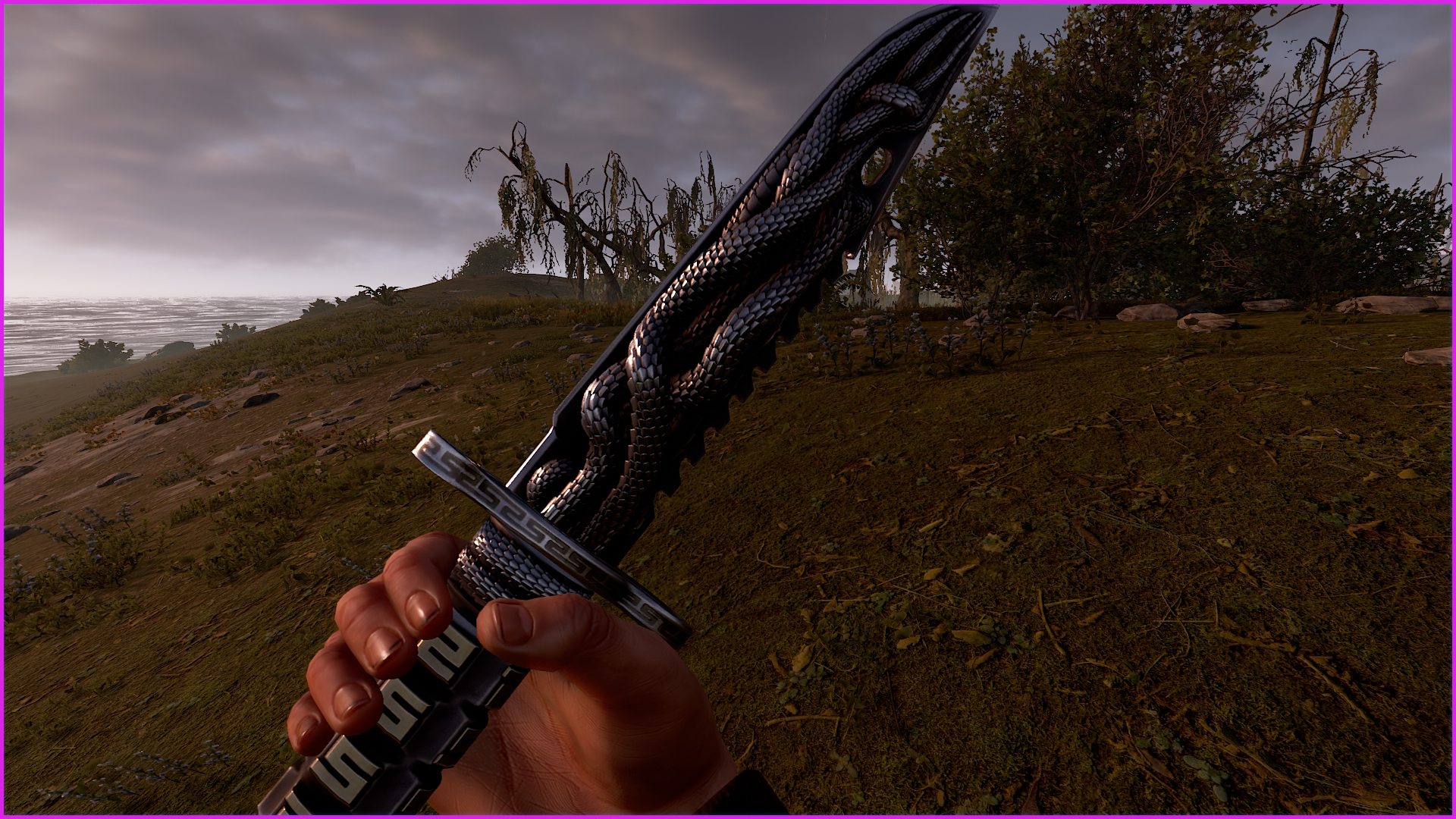 Serpent Weave Combat Knife thumbnail 4