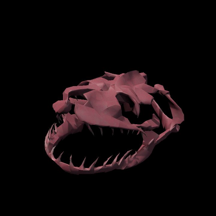 Boa Skull bloodstone