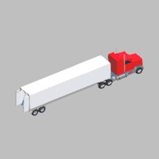 Semi Truck & Trailer