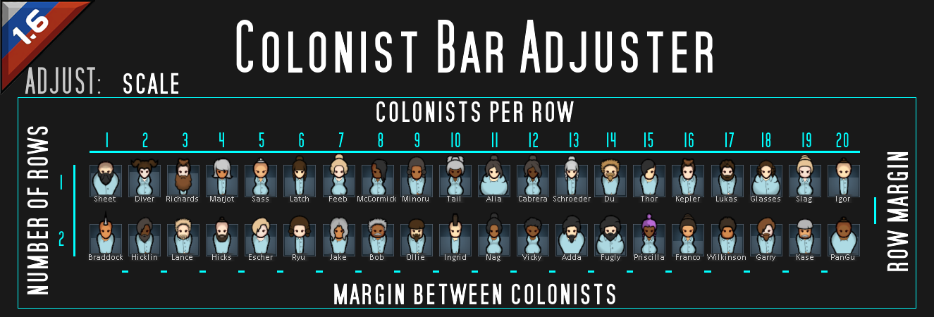 Colonist Bar Adjuster [rus]