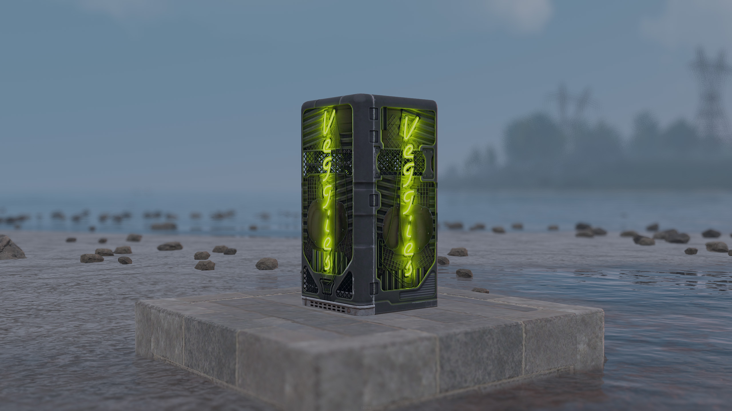 Neon Veggies Fridge thumbnail 6