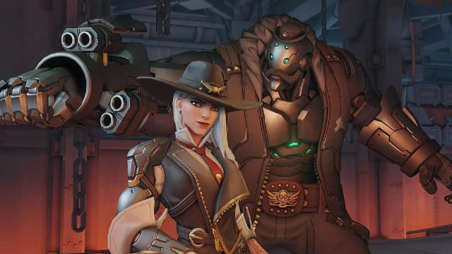 R-18 Ashe (Overwatch) animated Glow Adrenaline