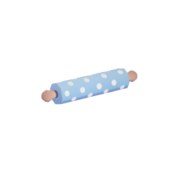 Polka dot rolling pin