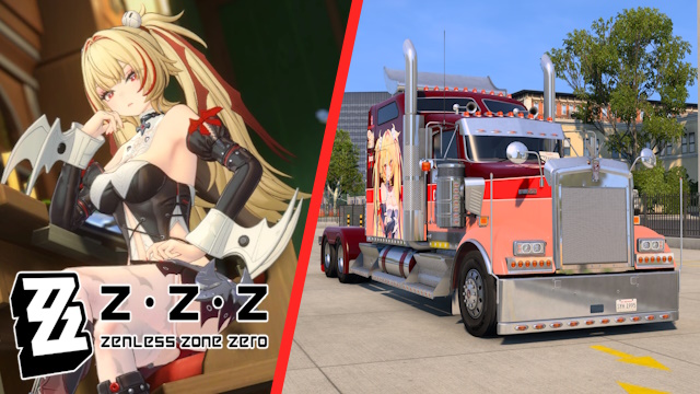 Kenworth W900 Claret Flint - Zenless Zone Zero Skin  preview