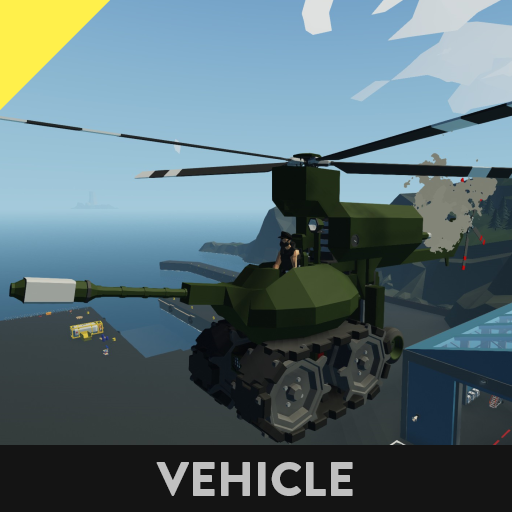 Heli TONK (flying mini tank)