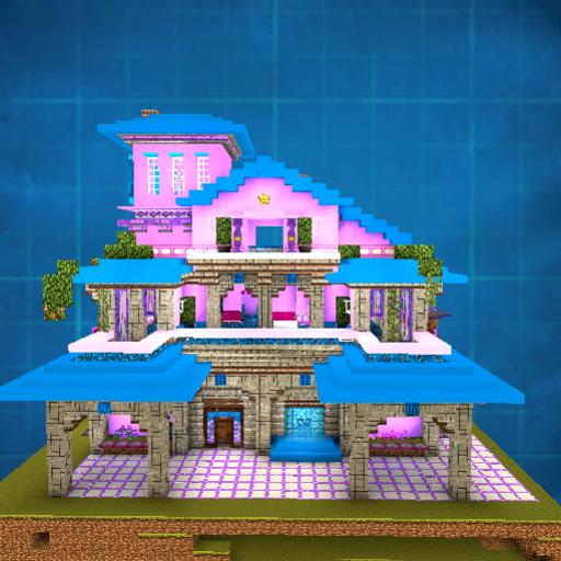 Casita Rosa y Azul