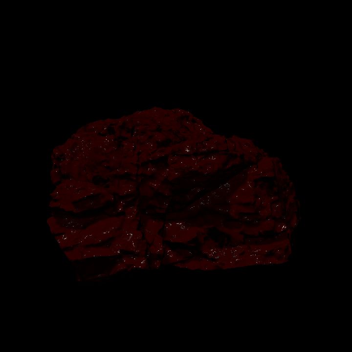 Bloodstone rock boulder 1
