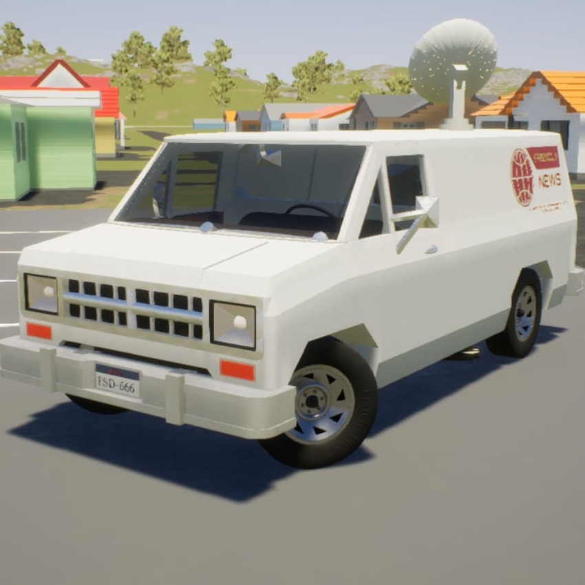 1979 Baphomet Cargo 3.0L V6 News Van