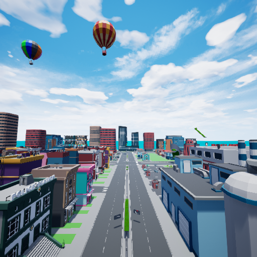 Willy y Fargan 7 - Low Poly City