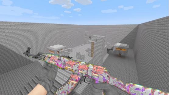 1v1 map Minecraft – Counter-Strike 2 Mod