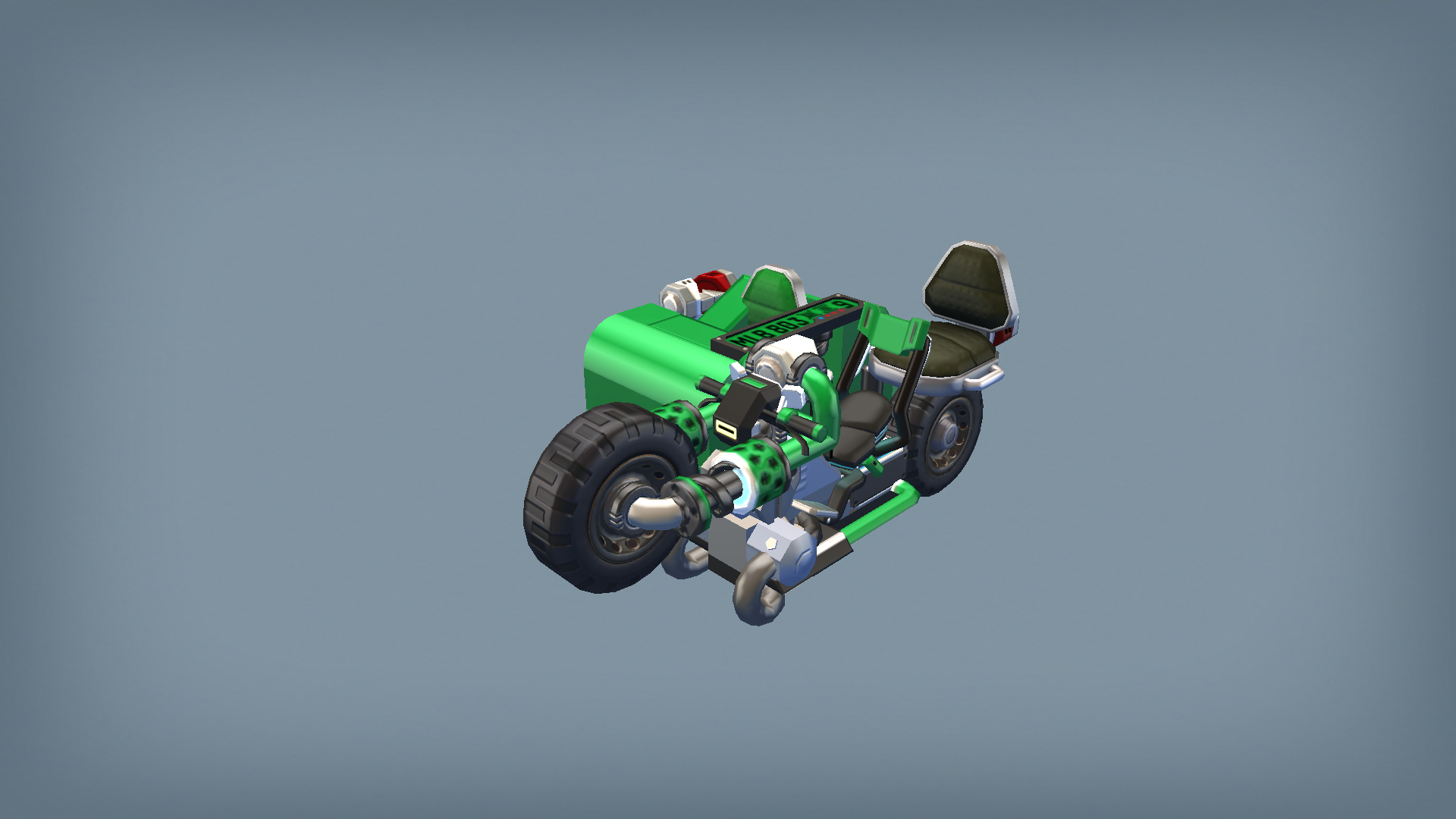 Ural with sidecar