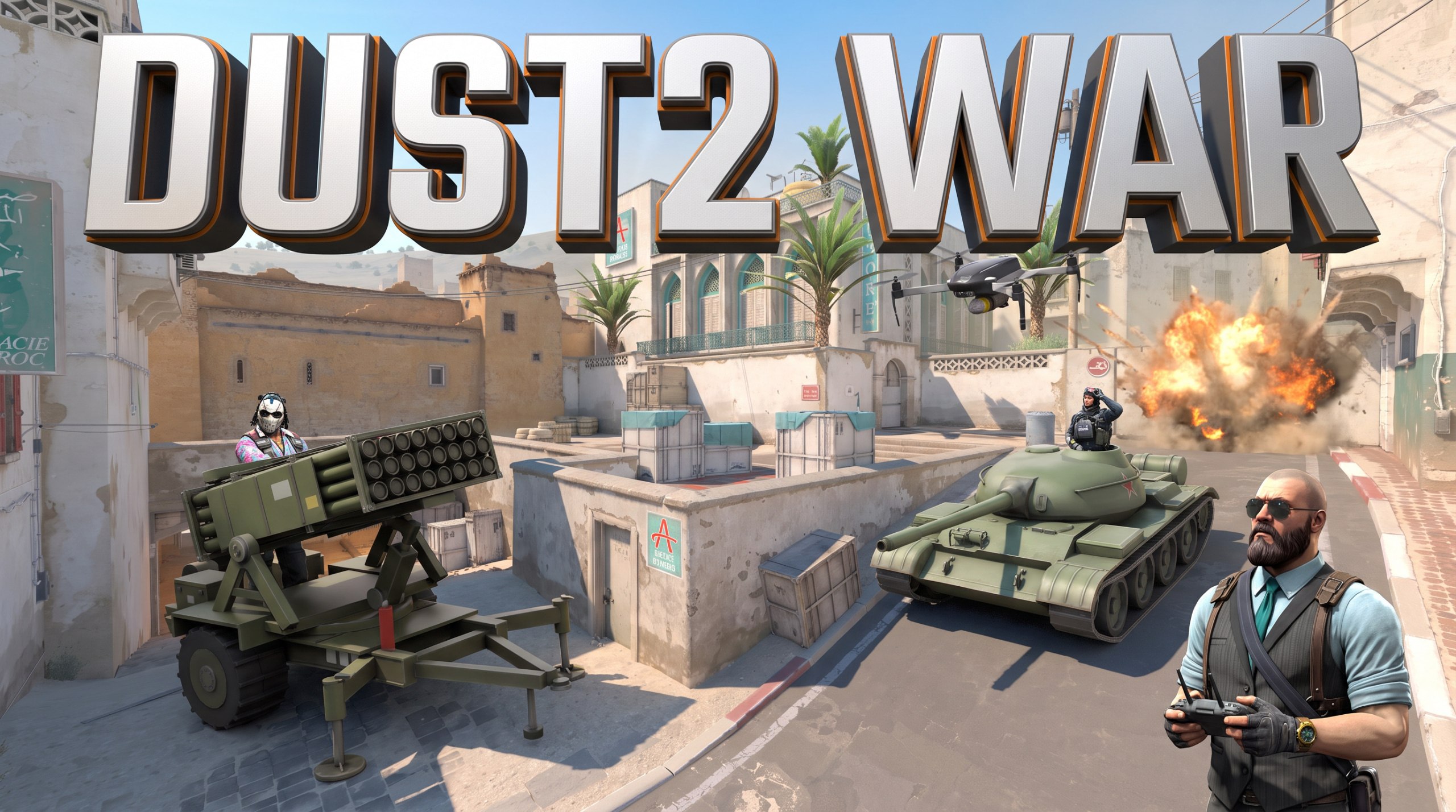 DUST2 WAR