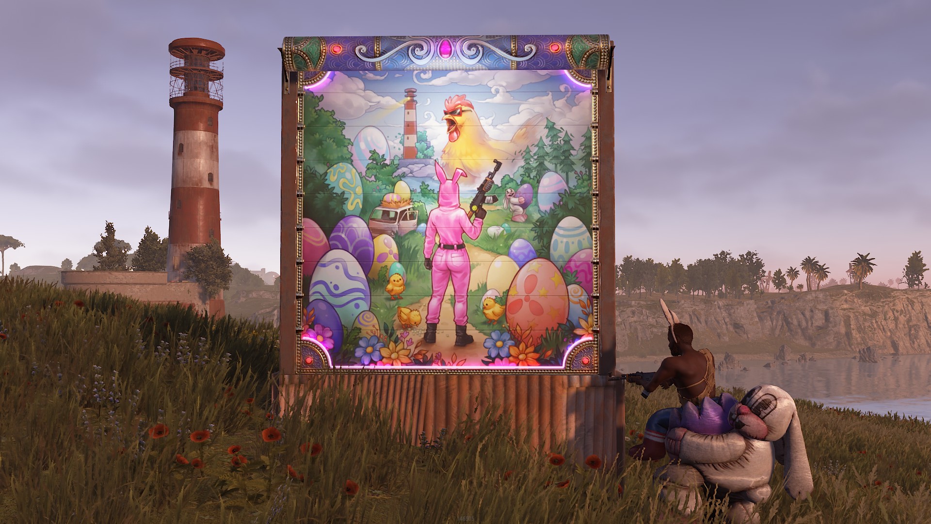 Easter Madness Garage Door thumbnail 3