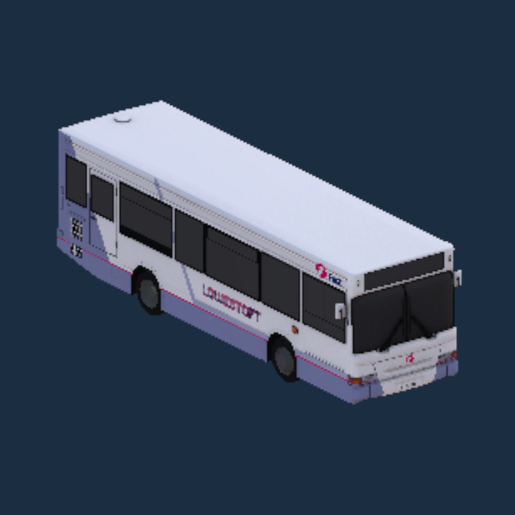 Dennis Dart MPD 8.8m First Eastern Counties Olympia Lowestoft Branded