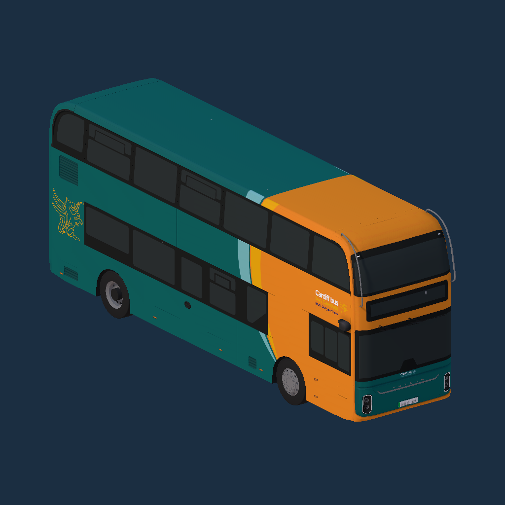 Cardiff Bus Yutong U11DD