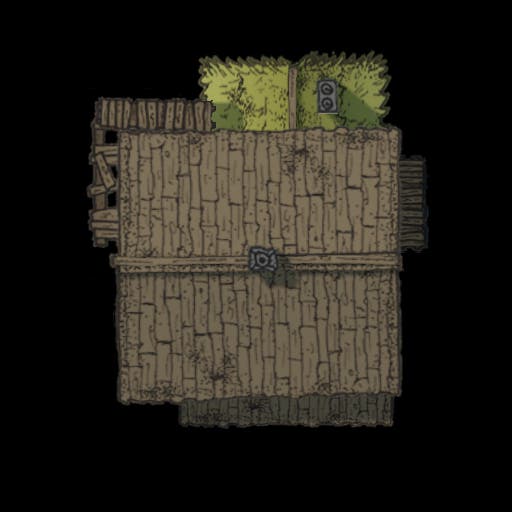 wooden house colored 2