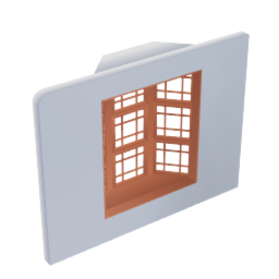 Wall with Bay Window - Structure