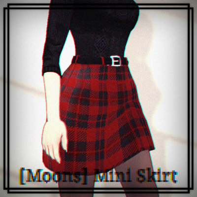 [Moons] Mini Skirt