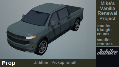 jubilee pickup small prop