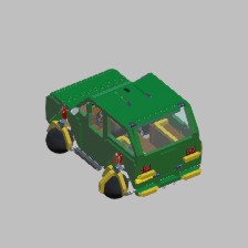 Futuristic SUV