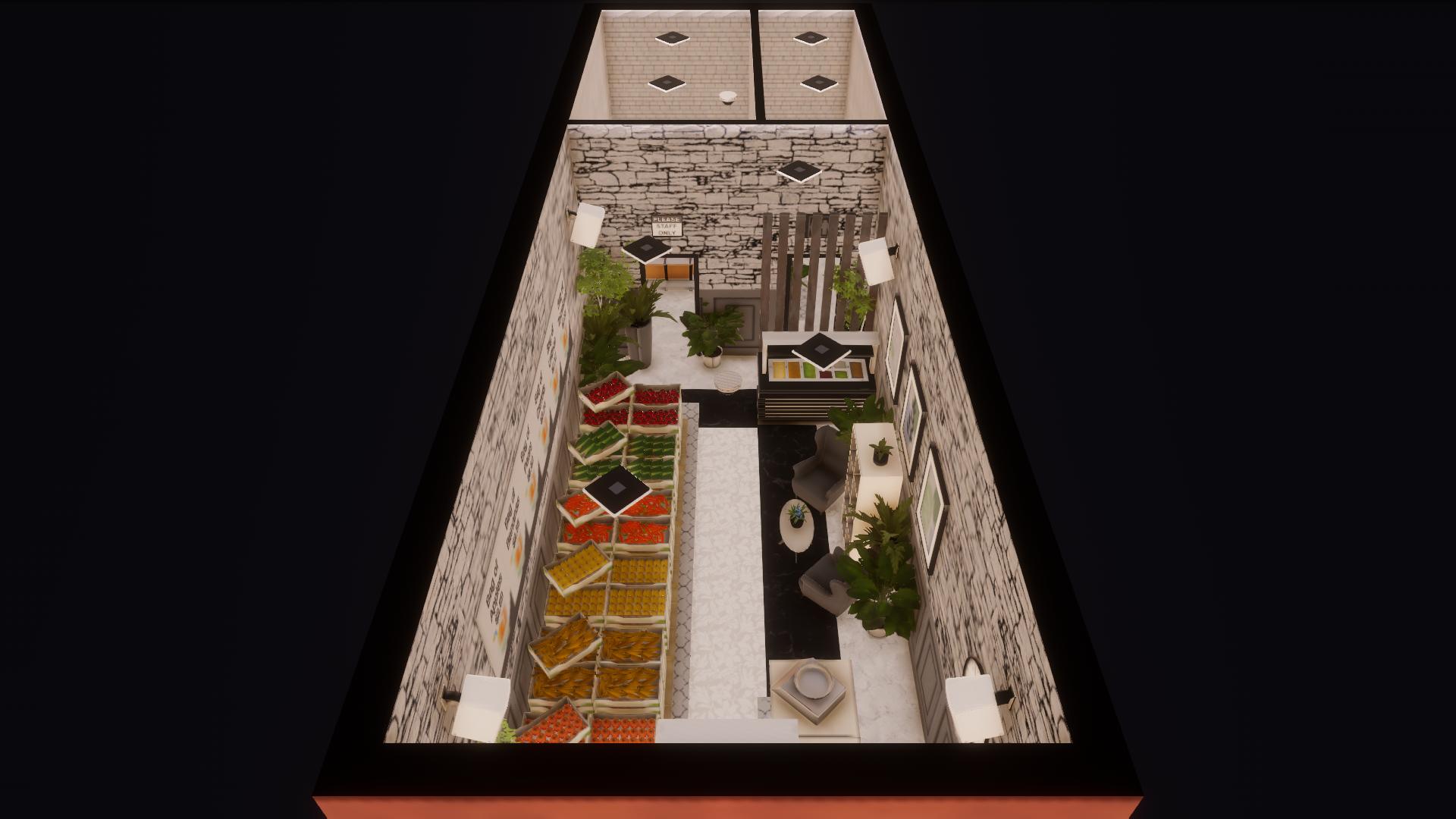 [JH] A1 Fruit & Veg Store (MAXED) Monotone