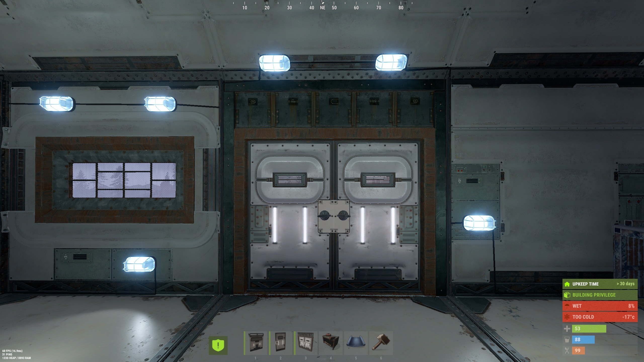 Space Station Armored Double Door thumbnail 3