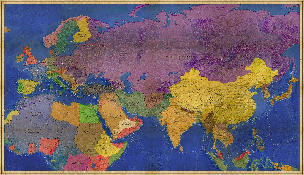 Map: 1955 - ModernEurasia4x Edit