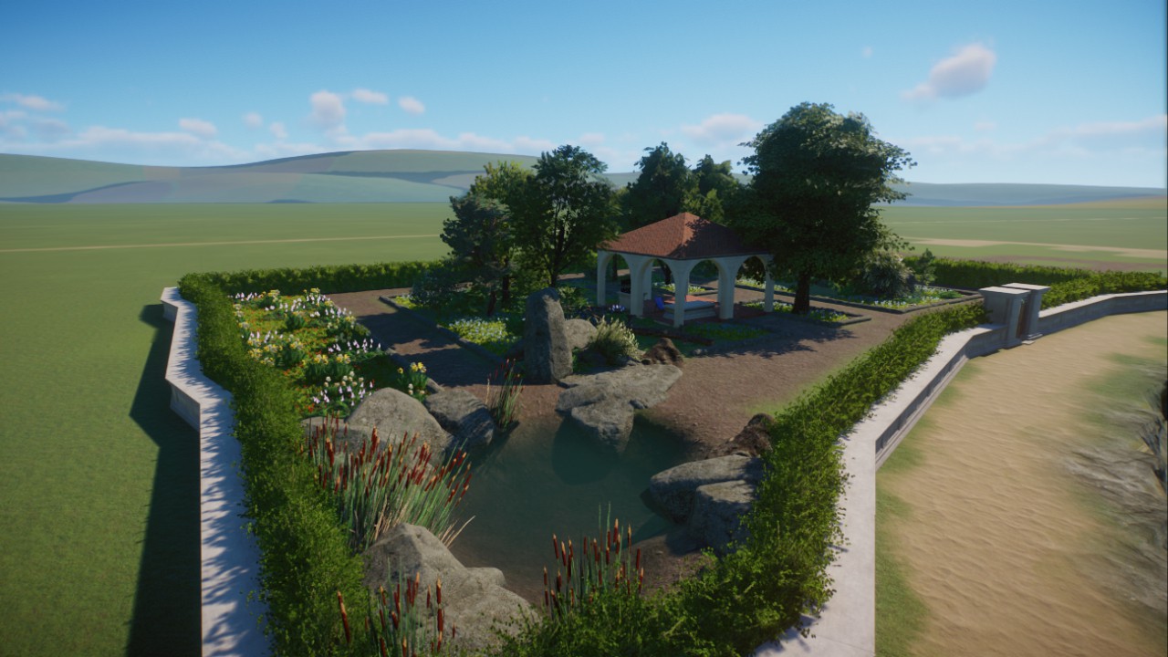 Fox and squirell habitat