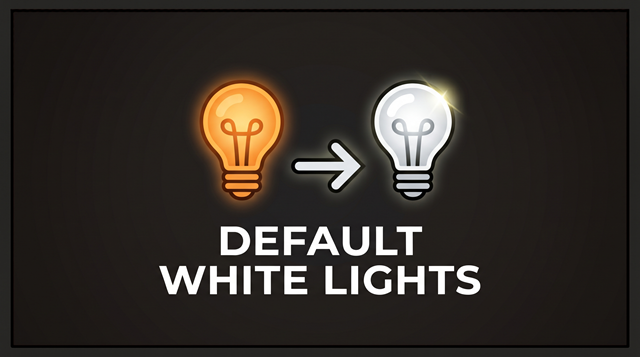 Default White Lights