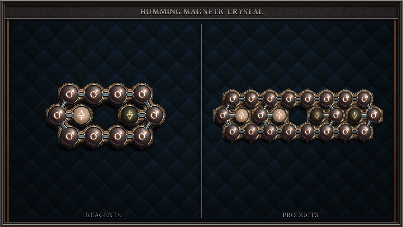 HUMMING MAGNETIC CRYSTAL