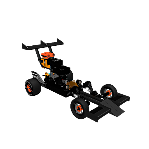 Black Mouth Orange Country Hotrod