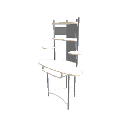 Corner Desk With Shelves