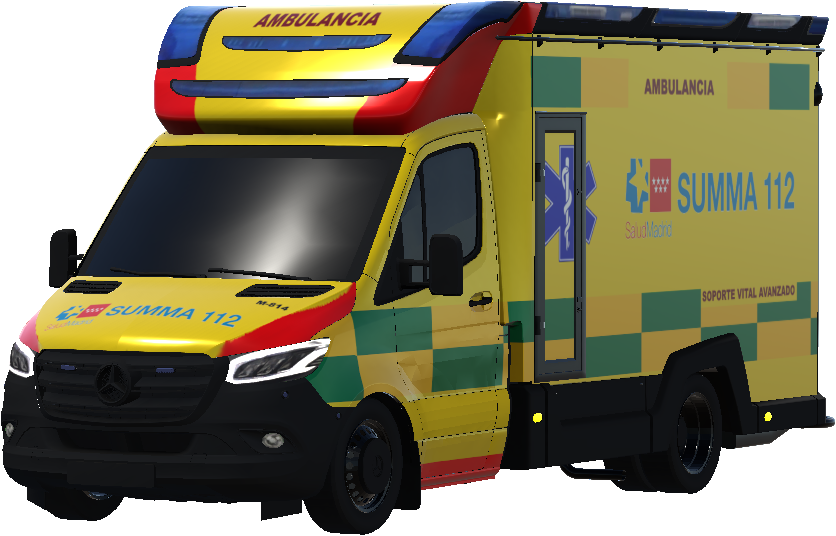 SUMMA 112 UVI MOVIL (Madrid, España) / Spanish-Spain madrid province ALS ambulance