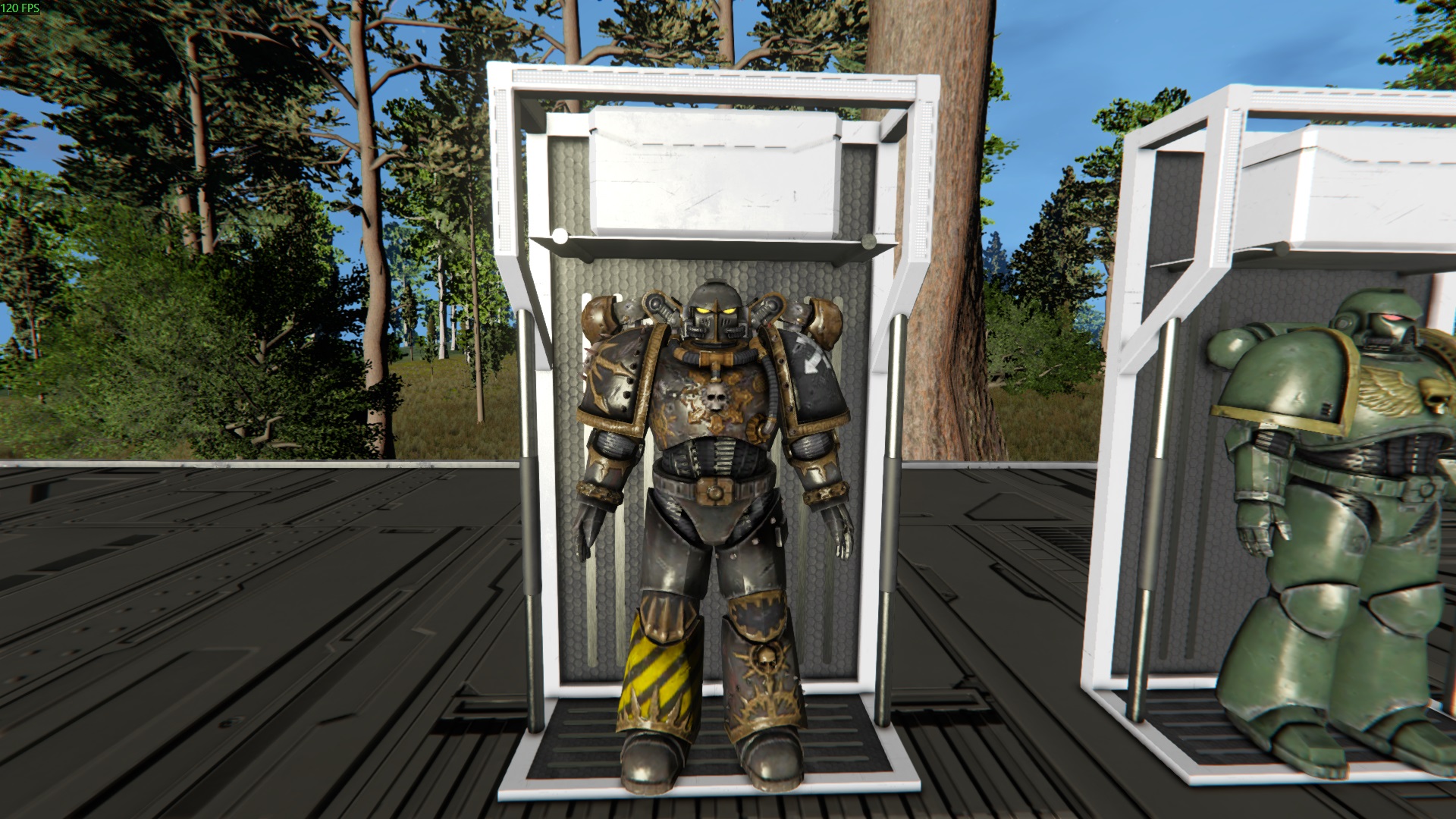 Warhammer 40k Iron Warrior Swappable suit