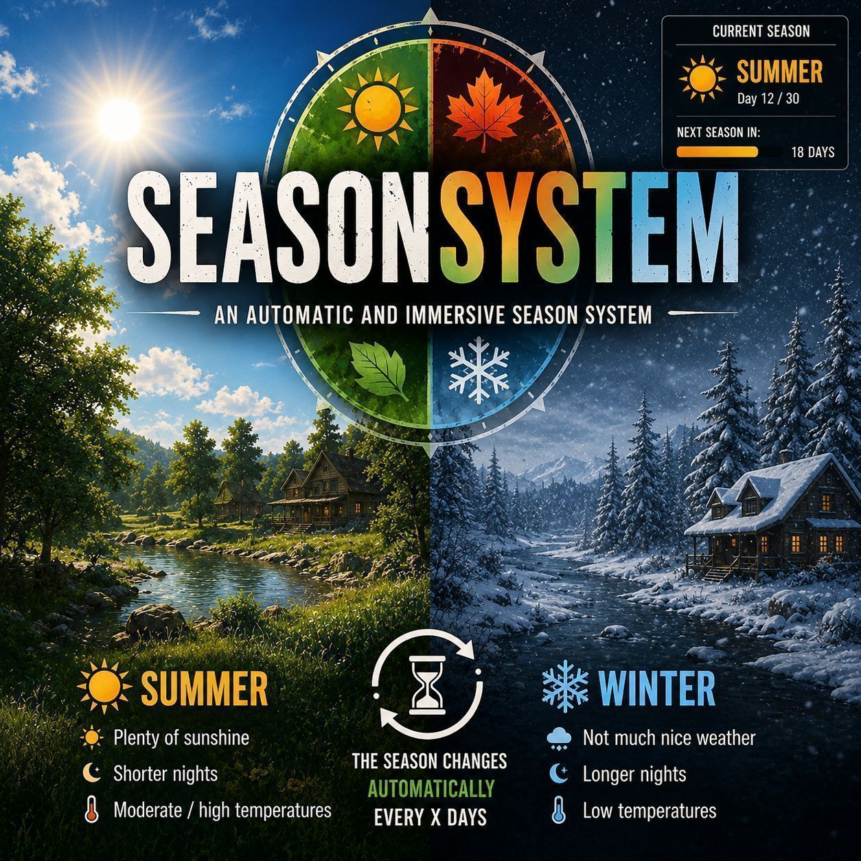 SeasonSystem - Advanced Seasons Manager