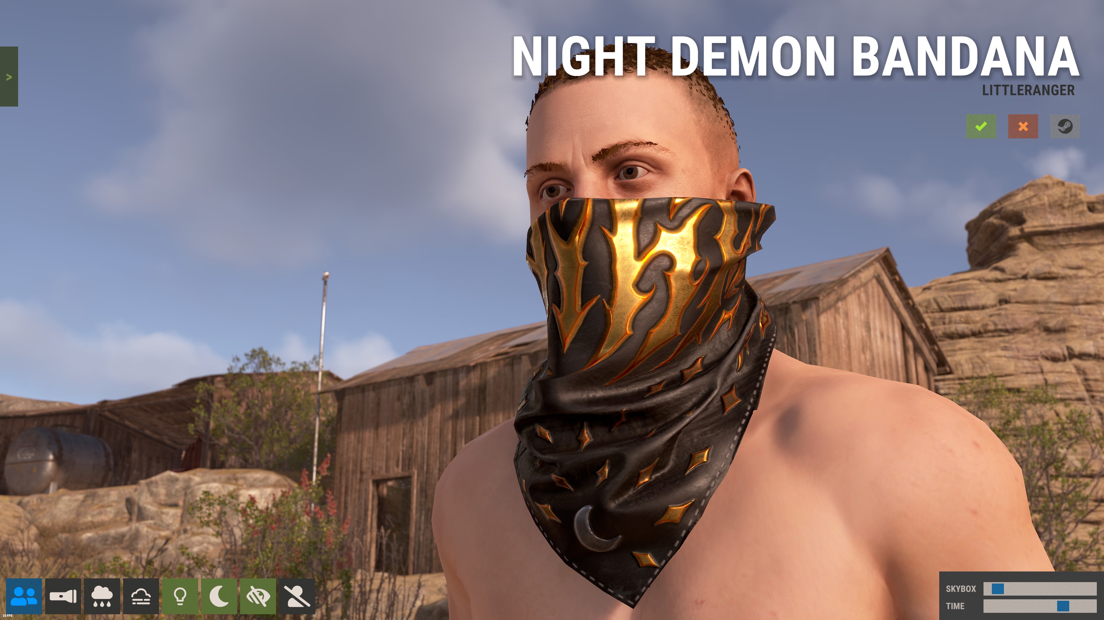Night Demon Bandana screenshot 1