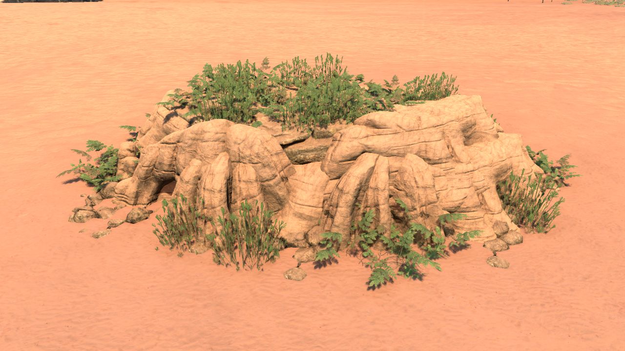 Paleo grassland cluster