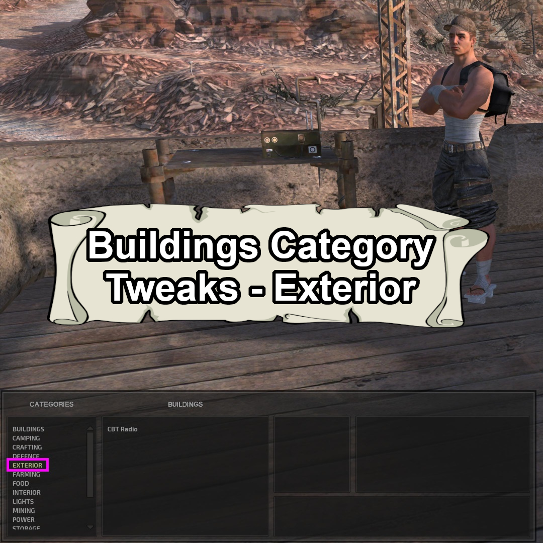 Buildings Category Tweaks - Exterior