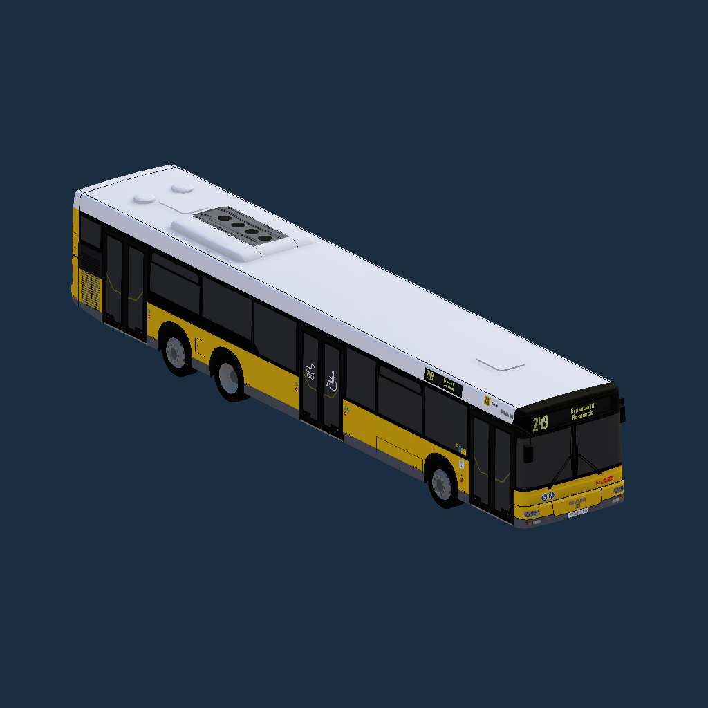 BVG - MAN NL 313-15m - kleines BeBerlin (IST)