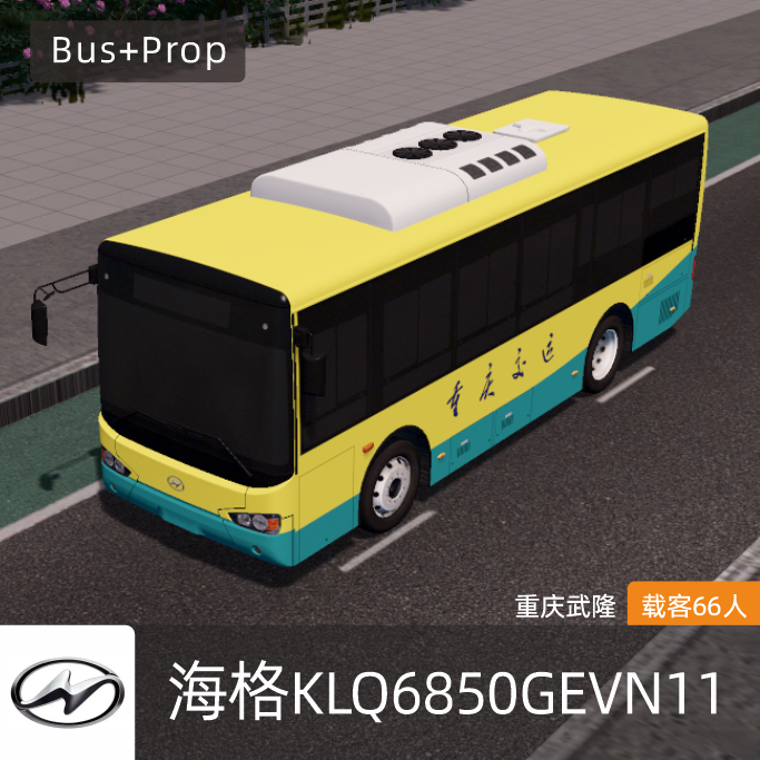 海格KLQ6850GEVN11-重庆武隆 HIGER BUS Chongqing China
