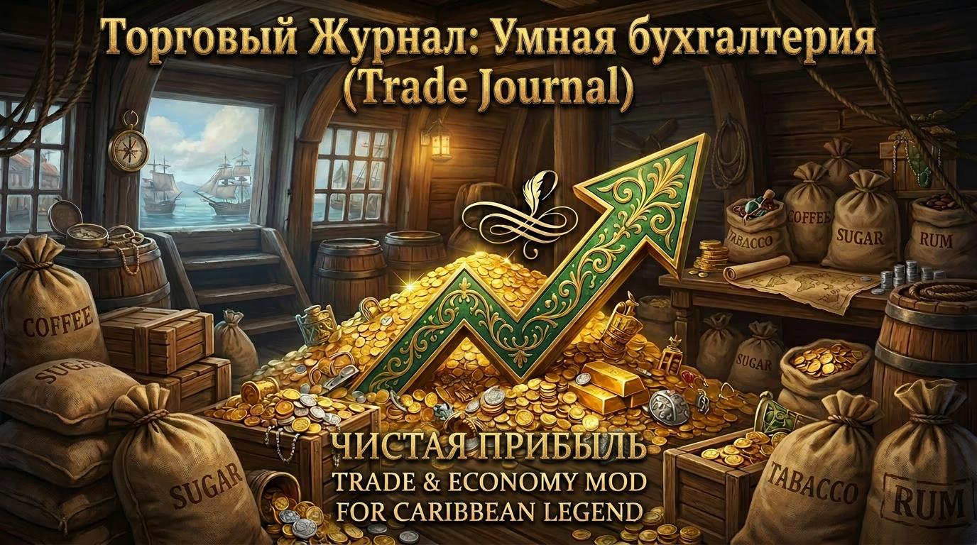 [1.9.0] [ModLoader] [RU/EN] Trading Journal: Smart Accounting and Captain's Journal