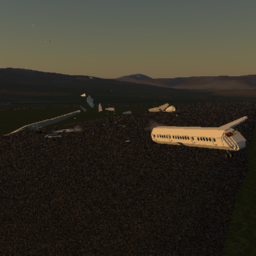 Softbody AIR LINER Boeing 787-9 Breakup 4 in 1