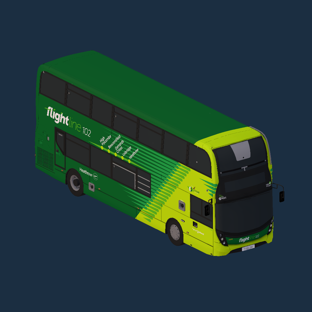 Carousel Buses Flightline 102 Enviro 400 MMC 80608