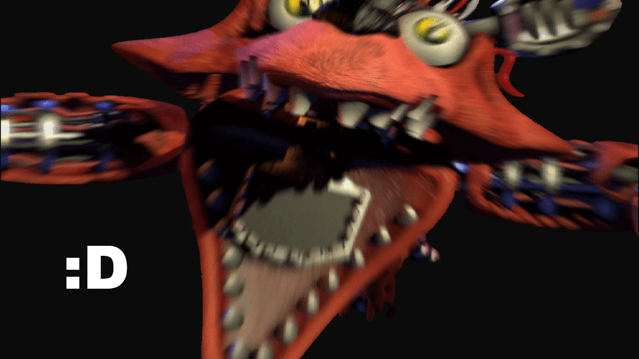 1/10000 Foxy Jumpscare