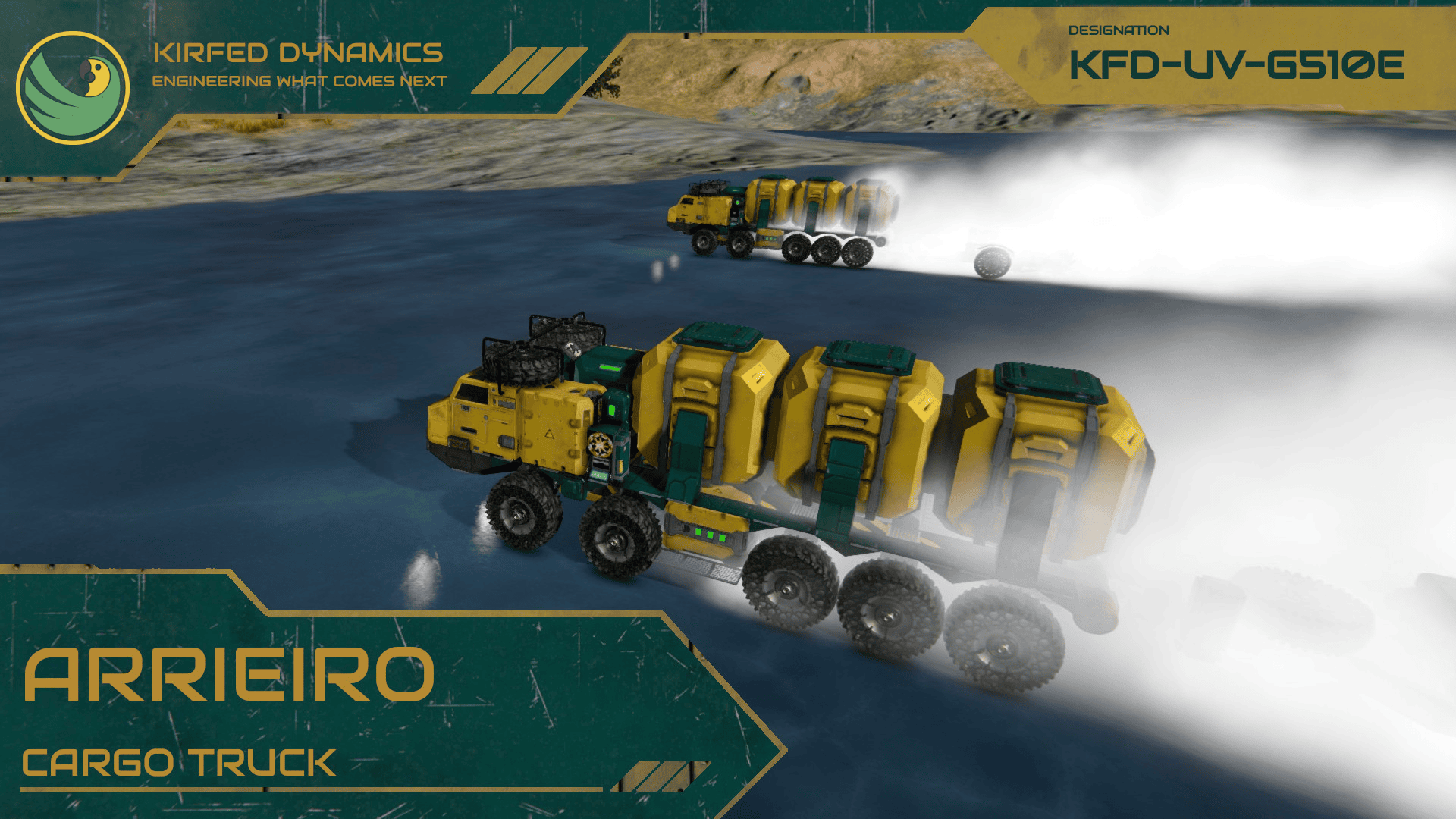 Arrieiro G510E - Cargo Rover Truck