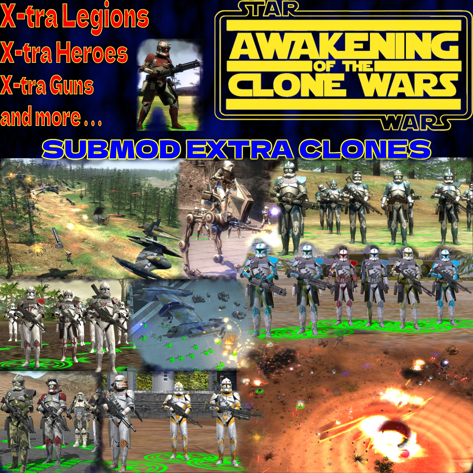 AOTCW SubMod Extra Clones
