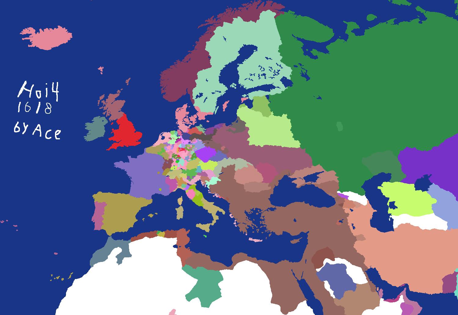 Bigger Europe 1618 Scenario Holy Roman Empire Update!!